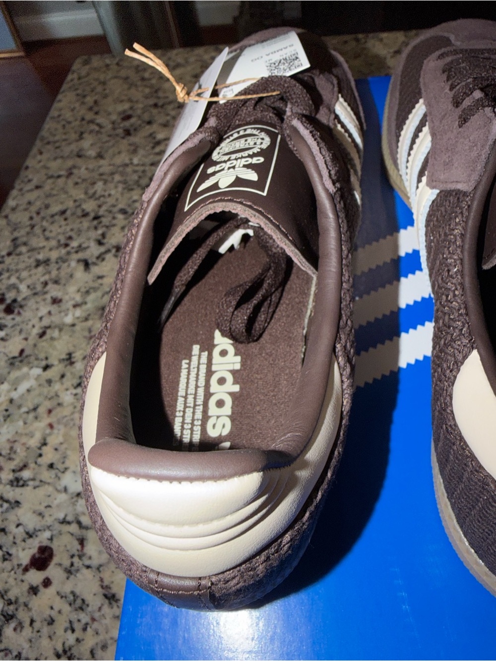 Size 10.5 Adidas Samba OG Brown SKU KJ5826 Brand New - Picture 7 of 12